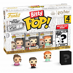 Набор фигурок Funko Bitty POP! Harry Potter GoF Hermione+Viktor+Ginny+Mystery (1 of 4)