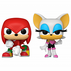 Фигурка Funko POP! Games Sonic the Hedgehog Knuckles & Rouge (Exc) 2PK 77477