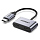 Разветвитель Ugreen CM232 (60165) USB-C One-Two Converter серый