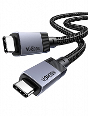 Кабель UGREEN L705 (65175) USB-C - USB-C Gen 3 - 240W Max - 1м