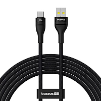 Кабель BASEUS Flash 2 USB-A->Type-C 100W (2 метра) Black/чёрный