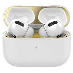 Защитная пластина LAB.C Aegis Metal Shield для наушников AirPods Pro золотистая