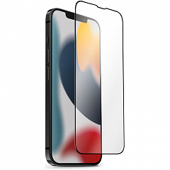 Защитное стекло Uniq Optix Matte для iPhone 13 / iPhone 13 Pro чёрное