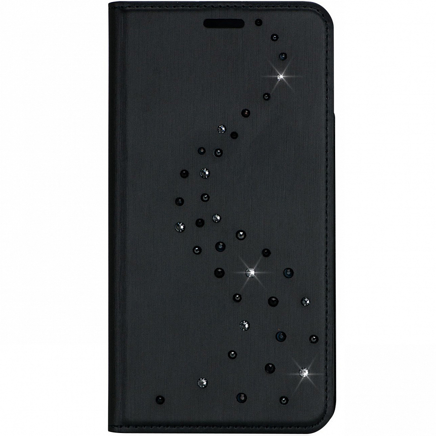 Чехол Bling My Thing Primo Flip Milky Way для iPhone X Starry Night чёрный