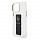 Чехол CG Mobile Guess Grip Stand Clear Case 4G Logo для iPhone 15 Pro прозрачный / чёрный