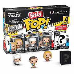 Набор фигурок Funko Bitty POP! Friends S4 Phoebe Buffay+Monica Geller+Chandler+Mystery (1 of 4)4PK 73051