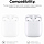 Чехол Elago A2 Wireless Silicone Duo Hang Case для AirPods 2Gn фиолетовый Lavender (голубая Pastel Blue/розовая крышки)