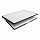 Чехол Uniq Venture Case для Macbook Air 13 (2022 M2) прозрачный с чёрной рамкой (Frost/Grey)