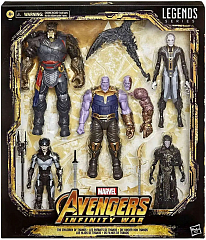 Фигурки Marvel Legends Avengers Infinity War The Children of Thanos Exclusive 5шт 3767410