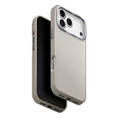 Чехол Uniq Lyden для iPhone 17 Pro с Magsafe серый