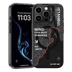 Чехол Benks Istanbul для iPhone 16 Pro 6.3" c MagSafe черный