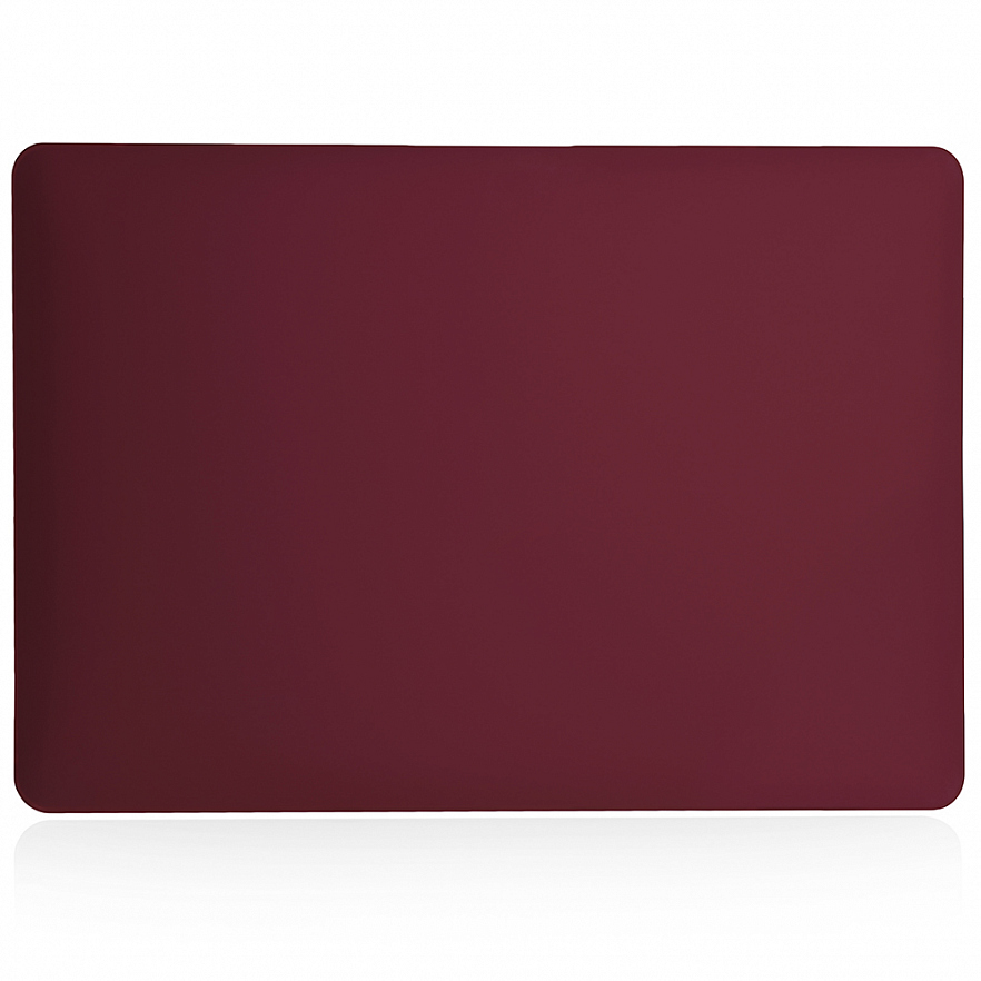 Чехол-накладка Crystal Case для MacBook Pro 14 (M1/M2/M3) 2021-2023 пластиковый матовый бордовый