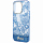 Чехол CG Mobile Guess PC/TPU Toile de Jouy w Electroplated Camera Hard для iPhone 14 Pro голубой
