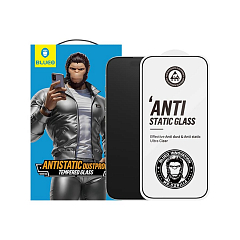 Защитное стекло BlueO Narrow border Anti-Static (антистатик) для iPhone 16 Pro Max