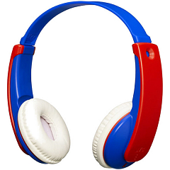 Детские наушники JVC HA-KD9BT Tinyphones Wireless Headphones синий/красный