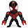Фигурка Jada Toys Марвел 4" Человек паук Miles Morales 33432