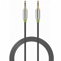 Кабель Devia iPure AUX 3.5mm-3.5mm (1 метр) черный