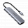 Мульти Хаб Ugreen CM195 (70410) USB-C to 3 Ports USB3.0-A Hub + HDMI + TF/SD Серый космос