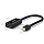 Кабель Ugreen MD112 (40360) Mini DP to HDMI Female Converter 4K чёрный