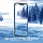 Защитное стекло BlueO Corning Gorilla 2.5D USA Anti-Static для iPhone 15 Pro Max Black с чёрной рамкой