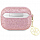 Чехол CG Mobile Guess Glitter Flakes 4G Charm для AirPods Pro 2 (2022) розовый