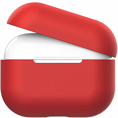 Чехол Royal Double Silicone Case для AirPods Pro красный