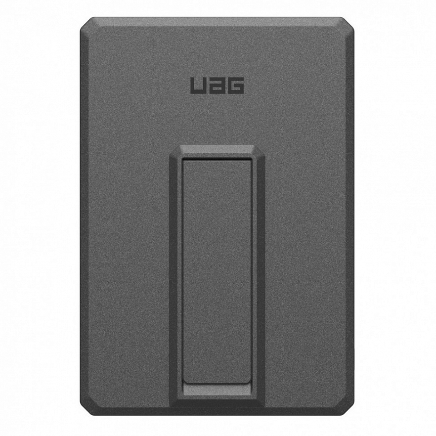 Внешний аккумулятор магнитный UAG Slim 5000mAh с подставкой серый