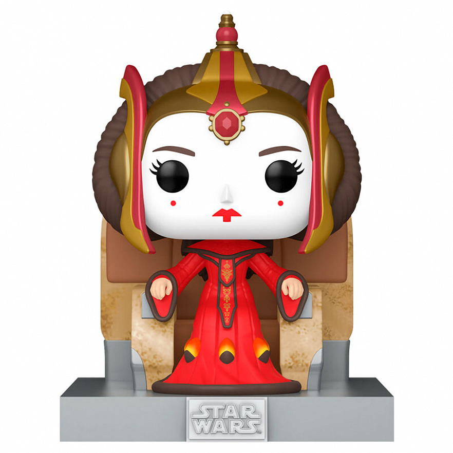Фигурка Funko POP! Deluxe Bobble Star Wars Ep 1 TPM 25th Queen Amidala on Throne (705) 76012