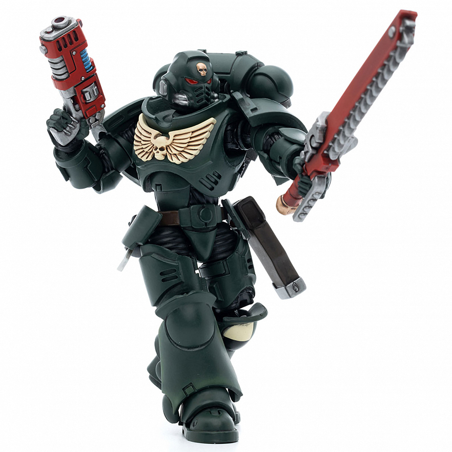 Фигурка Warhammer 40K Dark Angels Intercessors Sergeant Caslan 1:18