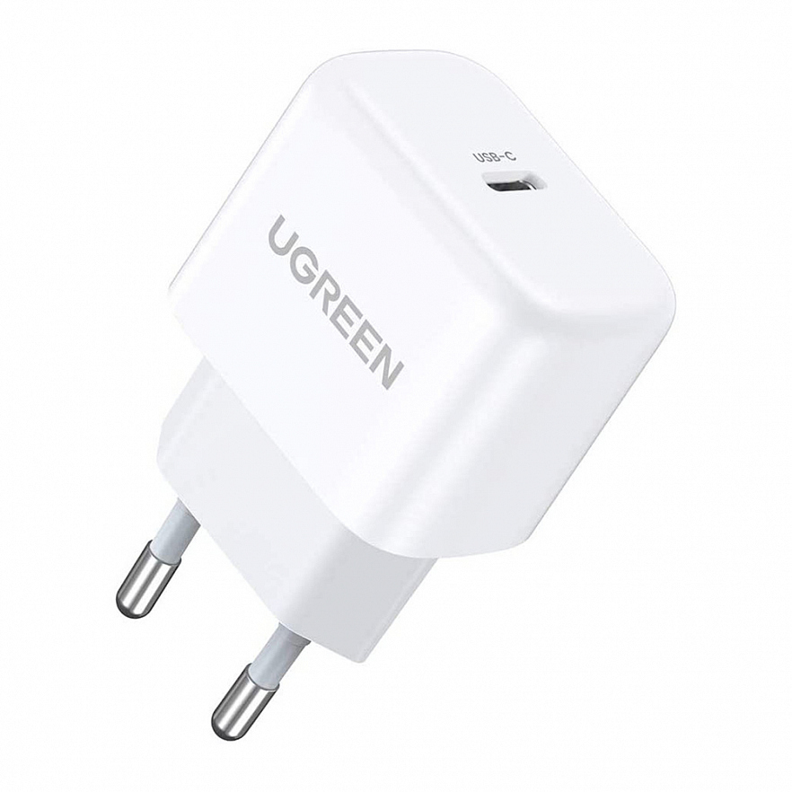 Сетевое зарядное устройство UGREEN CD241 Mini PD 20W Fast Charger белое (10220) 