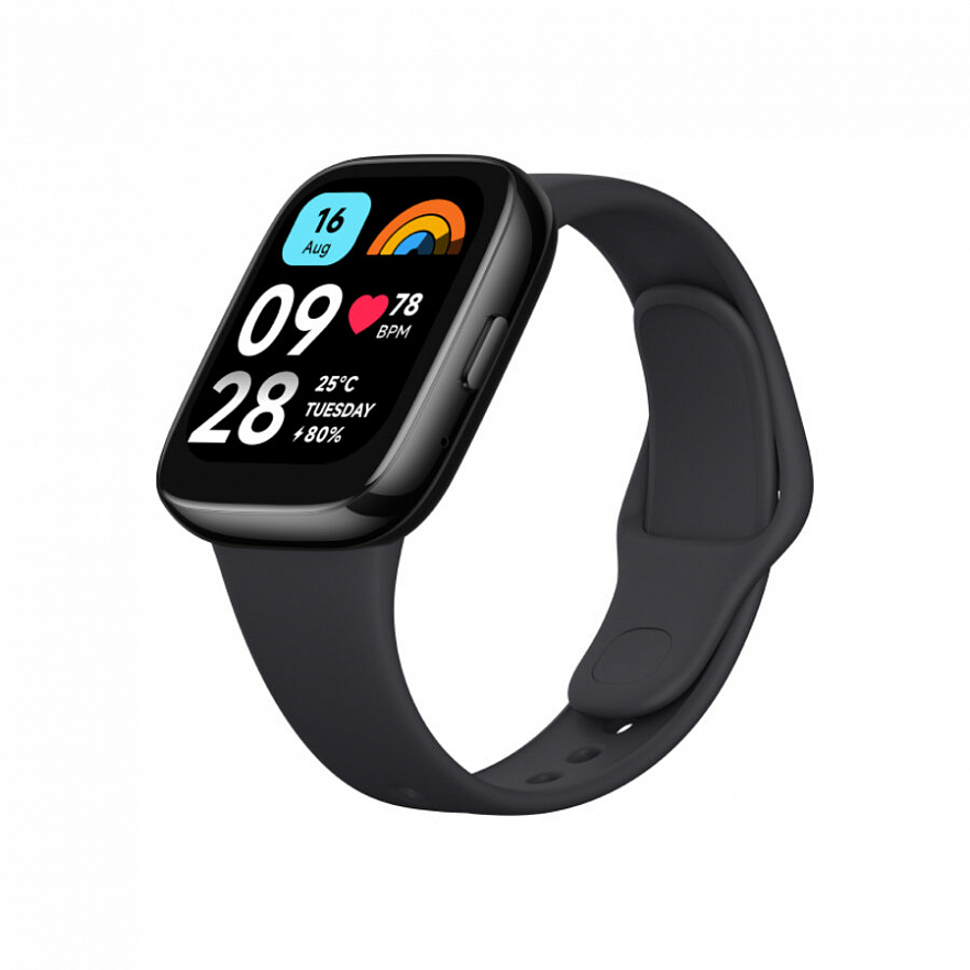 Смарт-часы Redmi Watch 3 Active черные