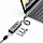 Переходник Satechi Type-C 2-in-1 USB 3.0 & Ethernet Aluminium Hub серый космос (ST-TC2N1USB31AM)