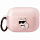 Чехол CG Mobile Karl Lagerfeld TPU with ring NFT Choupette для Airpods Pro 2 (2022) розовый (Translucent Pink)