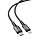 Кабель Acefast C1-01 USB-C to Lightning Charging Data Cable (1,2 метра) чёрный (AF-C1-01-BK)