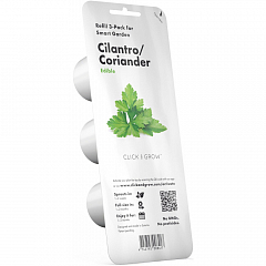 Набор картриджей для умного сада Click and Grow Refill 3-Pack Кинза/Кориандр (Cilantro/Coriander)