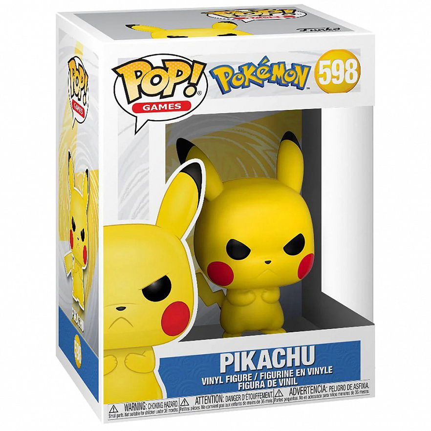 Фигурка Funko POP! Games Pokemon Grumpy Pikachu (598)