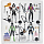 Фигурка Kiss BST AXN Signature Colors 4 шт