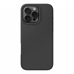 Чехол Uniq Lino Hue Magclick Charging Case для iPhone 16 Pro Max серый