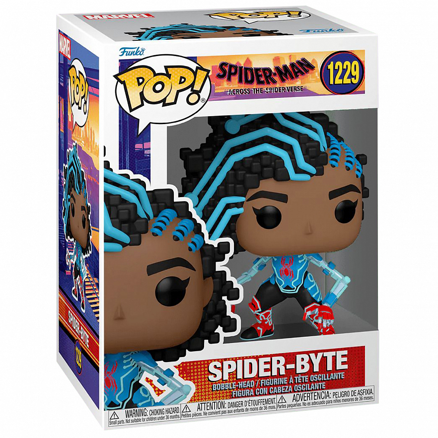 Коллекционная фигурка Funko POP! Bobble Marvel Spider-Man ATSV Spider-Byte (1229) 65728