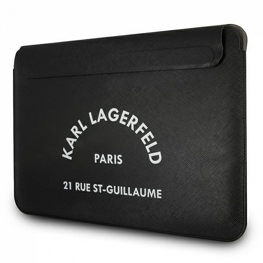 Чехол CG Mobile Lagerfeld RSG Saffiano Sleeve Black для ноутбуков 13"/14" чёрный