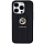 Чехол CG Mobile Guess Grip Stand 4G Saffiano для iPhone 15 Pro чёрный