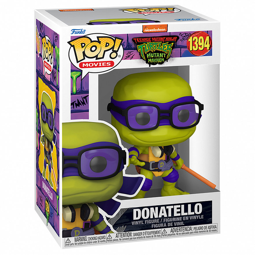 Фигурка Funko POP! Movies TMNT Mutant Mayhem Donatello (1394) 72335