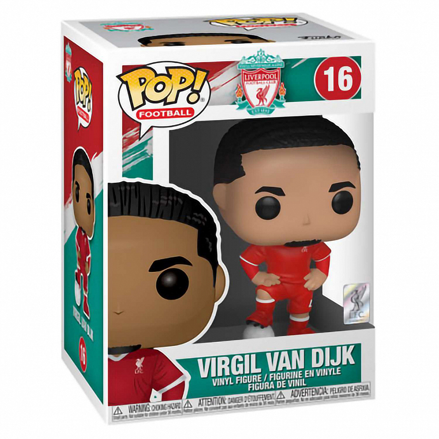 Фигурка Funko POP! Football Liverpool Virgil Van Dijk (16)