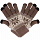 Перчатки шерстяные Beewin Smart Gloves для iPhone/iPod/iPad/etc коричневые (размер L)