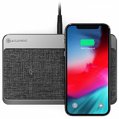 Беспроводная зарядка ALOGIC Power Hub Multi-Device Wireless & Charging Station серая