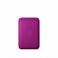 Магнитный картхолдер Apple для iPhone FineWoven Wallet (Magenta)