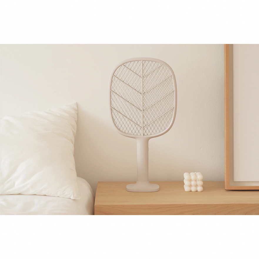 Электрическая мухобойка Solove Electric Mosquito Swatter P2+ RU Серая с режимом электрической ловушки