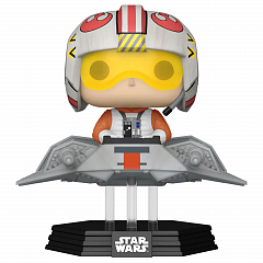 Фигурка Funko POP! Rides Bobble Star Wars Ep 5 ESB Luke Skywalker in T-47 Airspeeder(Exc)(662) 74404