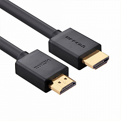 Кабель UGREEN HD104 (30115) HDMI 4K@60Hz Male to Male (0.5 метра) черный