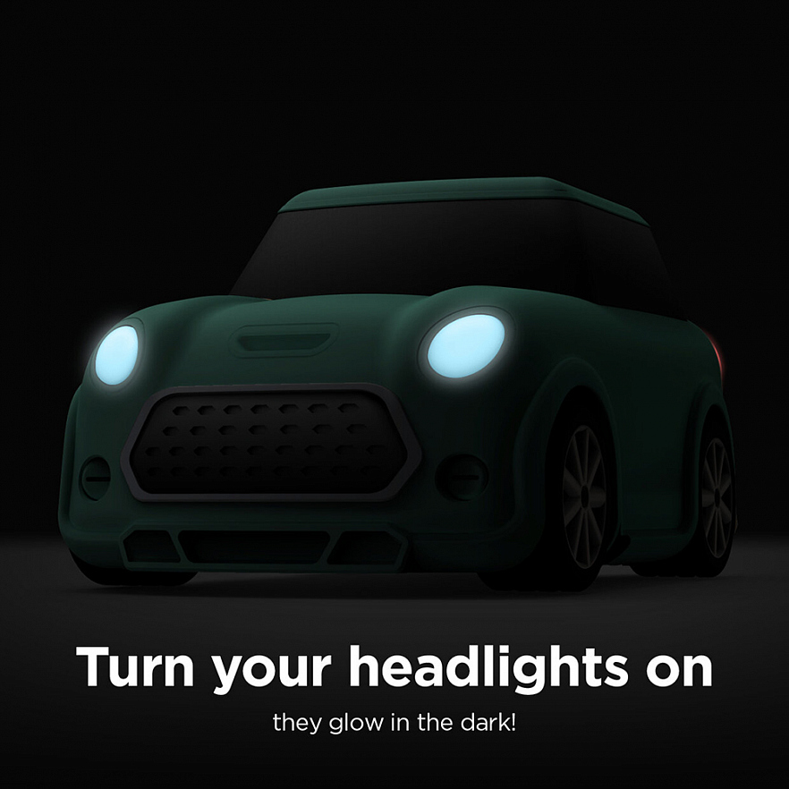 Чехол Elago Mini Car для AirPods зелёный